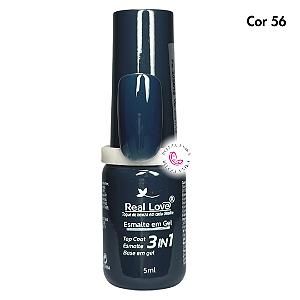 Esmalte em Gel Real Love 3 em 1 – 5ml Cor 56