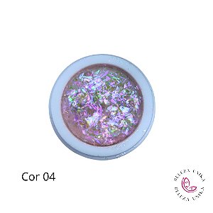 Flake Holográfico Cor #4 - Helen Color