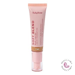 Base Líquida Soft Blend Hbm301-8 F80 Ruby Rose