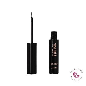 Delineador Líquido Para Olhos Carbon Black  3,2ml - Nina Makeup
