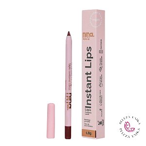 Lápis Para Contorno Labial  Cor Doce Desejo 1,8g - Nina makeup