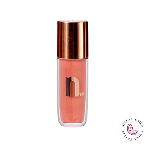 Gloss Labial Instant Glow Cor Blessed Rosa- Nina Makeup