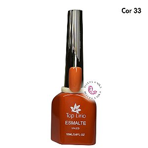 Esmalte em Gel Top Lirio Coleção Brown Cor 33 18ml