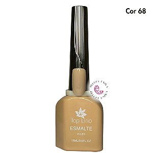 Esmalte em Gel Top Lirio Coleção Brown Cor 68 18ml