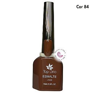 Esmalte em Gel Top Lirio Coleção Brown Cor 84 18ml