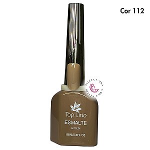 Esmalte em Gel Top Lirio Coleção Brown Cor 112 18ml