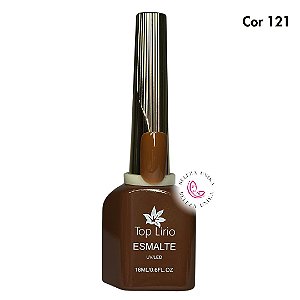 Esmalte em Gel Top Lirio Coleção Brown Cor 121 18ml