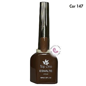 Esmalte em Gel Top Lirio Coleção Brown Cor 147 18ml