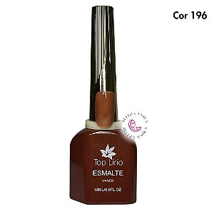 Esmalte em Gel Top Lirio Coleção Brown Cor 196 18ml
