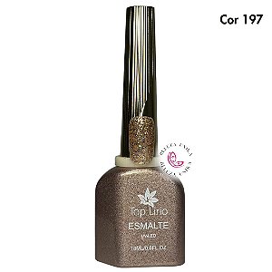 Esmalte em Gel Top Lirio Coleção Brown Cor 197 18ml
