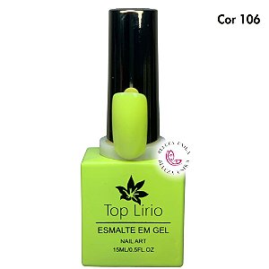 Esmalte em Gel Top Lirio Coleção Ouro Cor 106 15 ml
