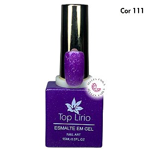 Esmalte em Gel Top Lirio Coleção Ouro Cor 111 15 ml