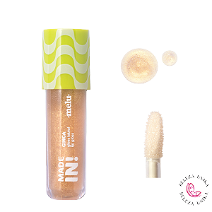 Gloss Labial Ginga Cor Molejo 4ml Melu Made In