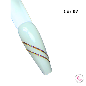 Fitilho para decoração Coleção Glitter Cor 07