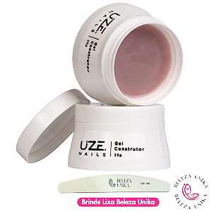 Gel Construtor Natural Nude Perfeito 25g - Uze Nails
