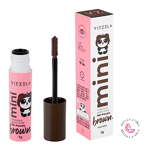 Mini Máscara Para Cílios No Panda Brown - Marrom
