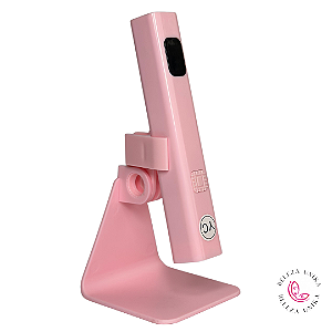 Lanterna de Pre Secangem Com Suporte Rosa