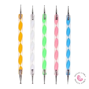 Pincel Kit com 5 unidades Boleador