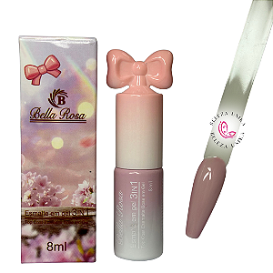 Esmalte em Gel 3 em 1 Bella Rosa 8ml cor 02