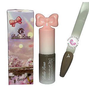 Esmalte em Gel 3 em 1 Bella Rosa 8ml cor 07