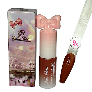 Esmalte em Gel 3 em 1 Bella Rosa 8ml cor 13