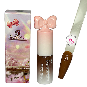Esmalte em Gel 3 em 1 Bella Rosa 8ml cor 16