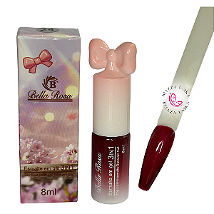 Esmalte em Gel 3 em 1 Bella Rosa 8ml cor 24