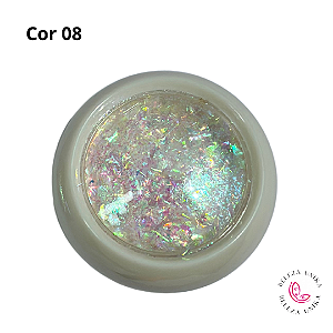 Flake Para Unhas  cor 08 1 unidade