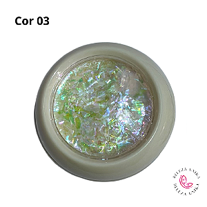 Flake Para Unhas cor 03 1 unidade