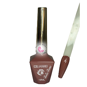 Esmalte em Gel Bella Rosa  Cor 23 Col.Diamante 18ml
