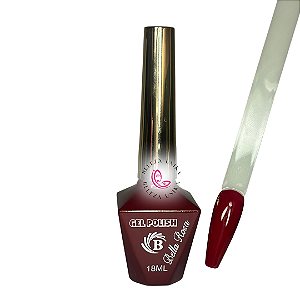 Esmalte em Gel Bella Rosa  Cor 18 Col.Diamante 18ml