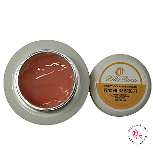 Gel Sólido Pink Nude  Bright Bella Rosa 15g
