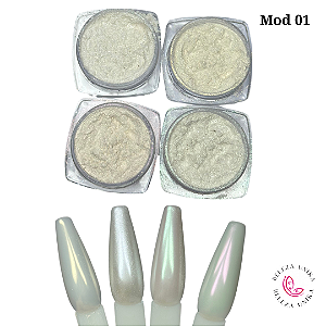 Pó Assa De Borboleta Mod 01 Bella Rosa