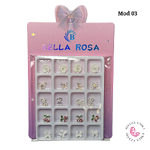Decoração 3D Diversos Mod 03 Bella Rosa