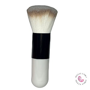Pincel Grande para Limpeza de Pó – Branco Bella Rosa
