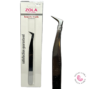 Pinça Curva L Volume Extremo Prata  - Zola