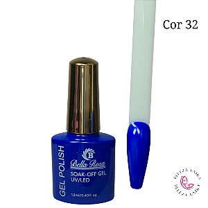 Esmalte em Gel Bella Rosa Polish 12ml Cor 32