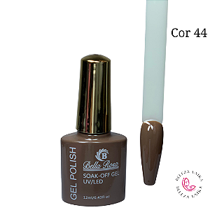 Esmalte em Gel Bella Rosa Polish 12ml Cor 44