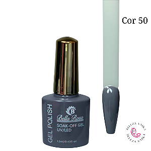Esmalte em Gel Bella Rosa Polish 12ml Cor 50