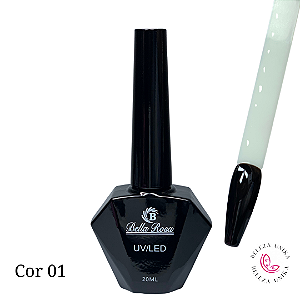 Esmalte em Gel Bella Rosa 20ml Coleção Elegância Cor 01