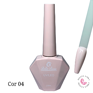 Esmalte em Gel Bella Rosa 20ml Coleção Elegância Cor 04