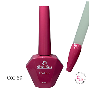 Esmalte em Gel Bella Rosa 20ml Coleção Elegância Cor 30