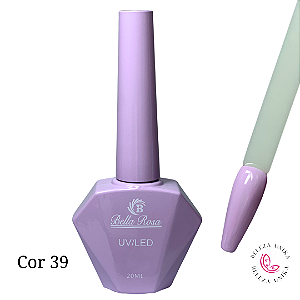Esmalte em Gel Bella Rosa 20ml Coleção Elegância Cor 39