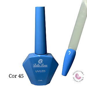 Esmalte em Gel Bella Rosa 20ml Coleção Elegância Cor 45