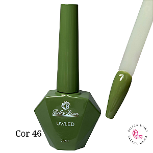 Esmalte em Gel Bella Rosa 20ml Coleção Elegância Cor 46
