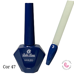 Esmalte em Gel Bella Rosa 20ml Coleção Elegância Cor 47