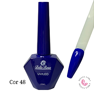 Esmalte em Gel Bella Rosa 20ml Coleção Elegância Cor 48