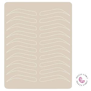 Pele Sintetica Para Pratica de Sombrancelhas