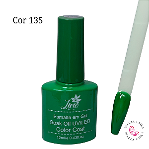 Esmalte em gel Lirio (Coleção Color Coat C) 12ml  Cor 135