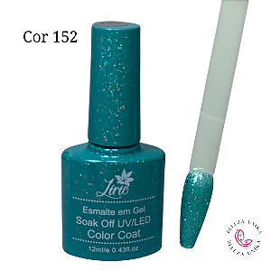 Esmalte em gel Lirio (Coleção Color Coat C) 12ml  Cor 152